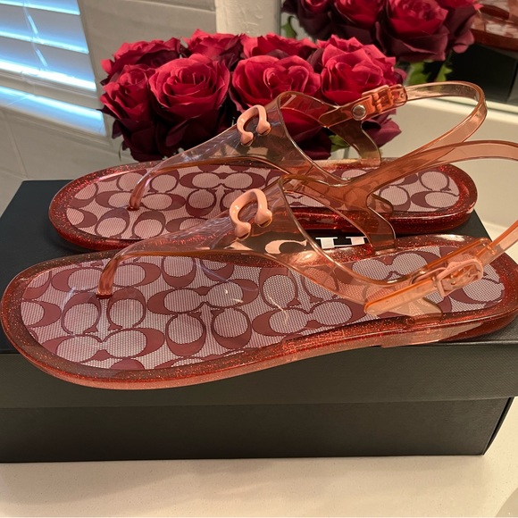Coach Natalee Jelly Sandals - Picture 4 of 10